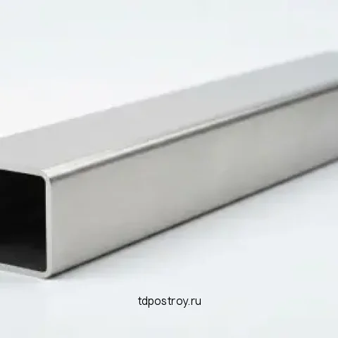 Труба профильная прямоугольная нержавеющая 40х20х2 AISI 304 (08Х18Н10) матовая